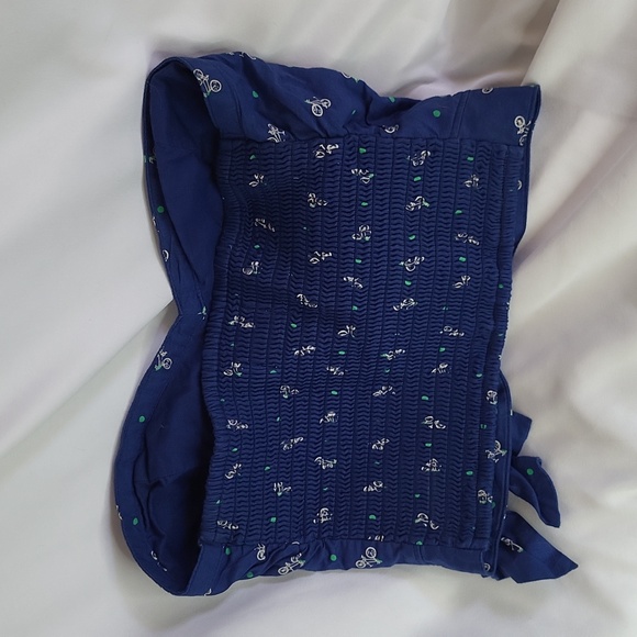 Abercombie & Fitch sz Small Blue Bicycle Tube Top - Picture 5 of 12